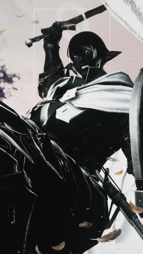 with eyes always seeking